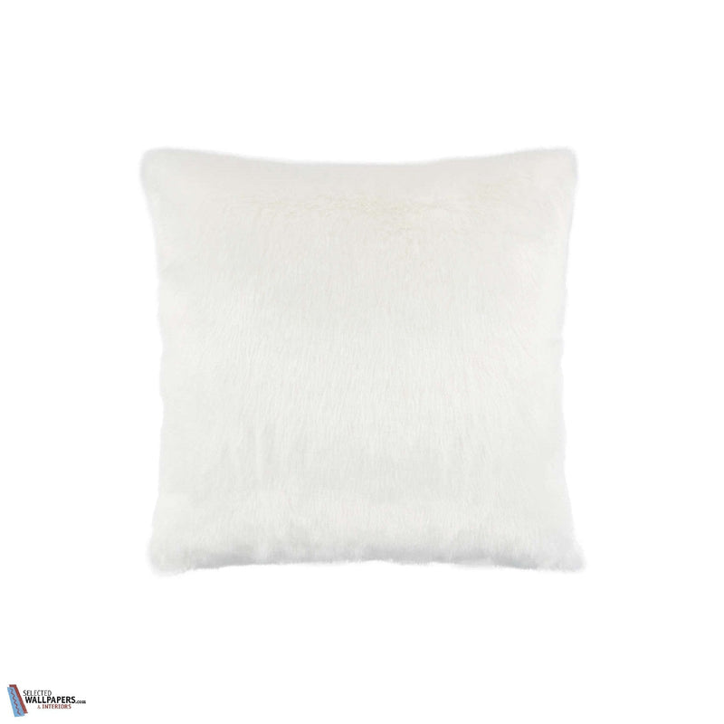 Arctic Fox cushion in Ice White by Zinc Textile