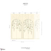 Arezzo Tapete-Casamance-Selected Wallpapers-Interiors