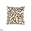 Arp Kussen-Zinc Textile-wallpaper-Tobacco-50 x 50 cm-Selected Wallpapers