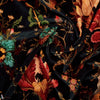 Artemis fabric-House of Hackney-Black-Velours-Selected-Wallpapers-Interiors