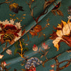 Artemis fabric-House of Hackney-Petrol-Velours-Selected-Wallpapers-Interiors