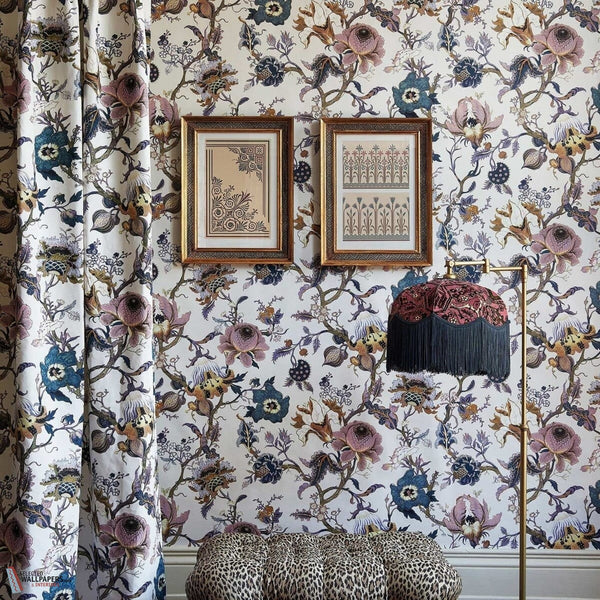Artemis fabric-House of Hackney-Selected-Wallpapers-Interiors