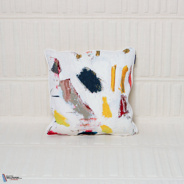Arty kussen-Pierre Frey-Multicolor - White-50 x 50 cm-Selected-Wallpapers-Interiors