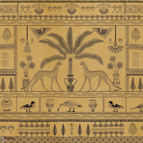 Asni Valley behang-Coordonne-Curry-Non Woven-Selected-Wallpapers-Interiors