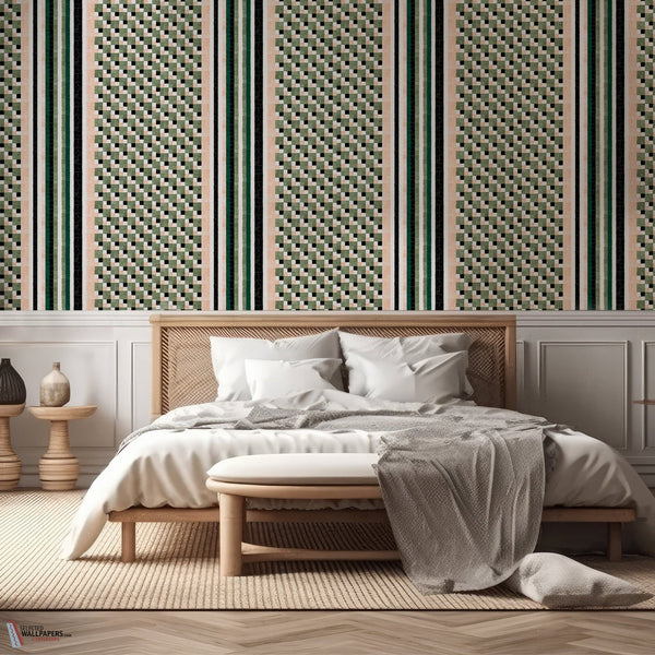 Athena behang-Les Dominotiers-Selected-Wallpapers-Interiors