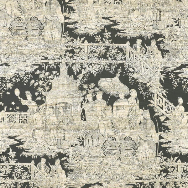 Au Palais Petit-Pierre Frey-behang-Soie-Meter (M1)-Selected Wallpapers