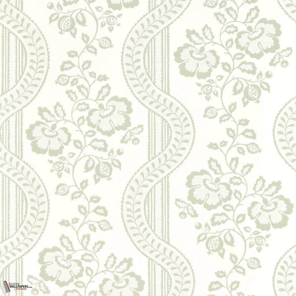 Aubrey wallpaper-Sanderson-Lambs ear-Roll-Selected Wallpapers-Interiors