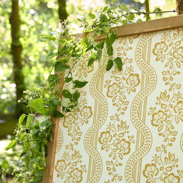 Aubrey wallpaper-Sanderson-Selected Wallpapers-Interiors