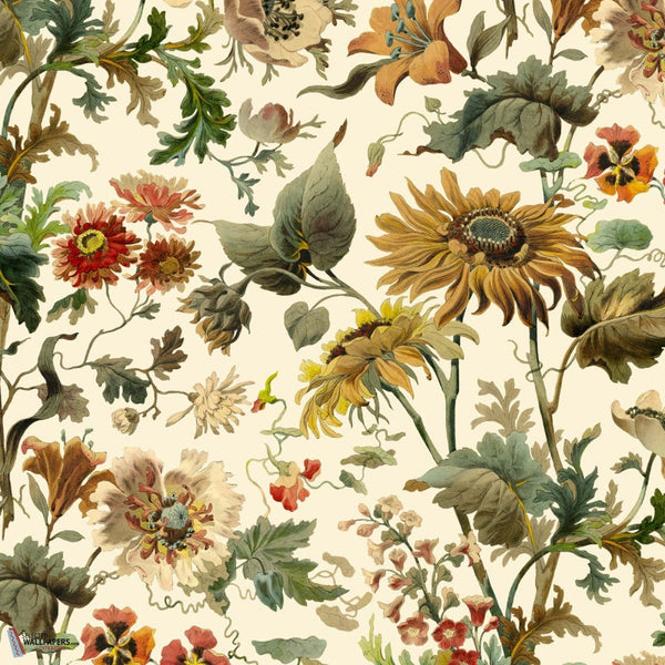 Avalon behang-House of Hackney-Ecru-200 cm-Selected-Wallpapers-Interiors