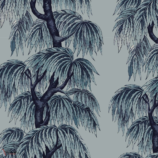 Babylon behang-House of Hackney-Celestial Blue-200 cm-Selected-Wallpapers-Interiors