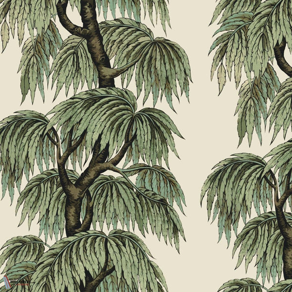 Babylon behang-House of Hackney-Papyrus / Willow-200 cm-Selected-Wallpapers-Interiors