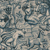 Baccus wallpaper-Sandberg-Blue-Mattic-M2-Selected Wallpapers-Interiors