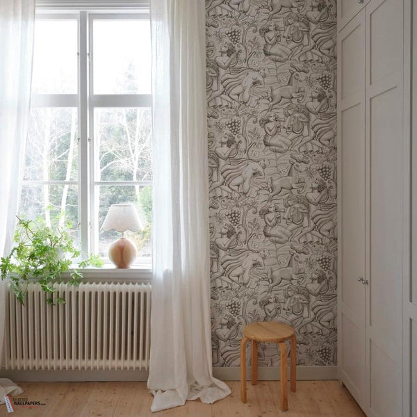 Baccus wallpaper-Sandberg-Selected Wallpapers-Interiors