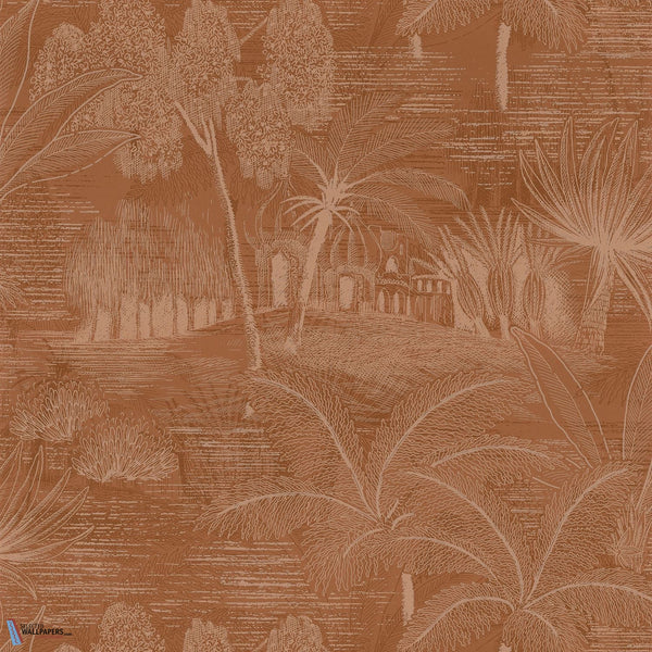Baharia-Tapete-Casamance-Terre de Sienne-Rolle-76141216-Selected Wallpapers