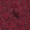 Balabina wallpaper-Cole & Son-Red on crimson-Roll-Selected Wallpapers-Interiors