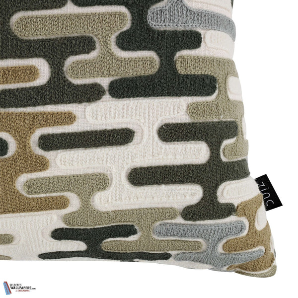 Baldessari Kussen-Zinc Textile-wallpaper-Selected Wallpapers