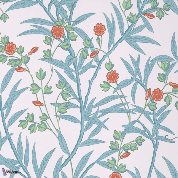 Bamboo Floral-Little Greene-behang-Heat-Rol-Selected Wallpapers