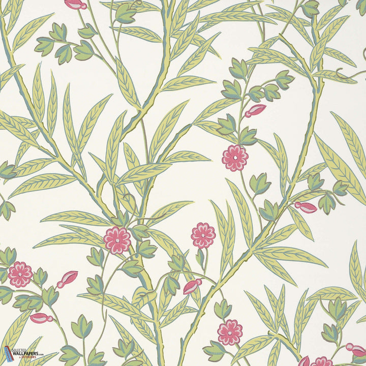 Bamboo Floral-Little Greene-wallpaper-behang-Tapete-wallpaper-Mischief-Rol-Selected Wallpapers