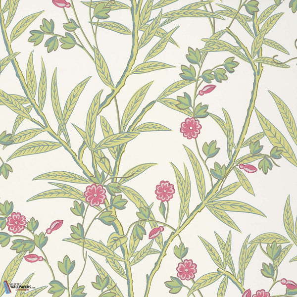 Bamboo Floral-Little Greene-behang-Mischief-Rol-Selected Wallpapers