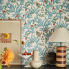 Bamboo Floral-Little Greene-behang-Selected Wallpapers