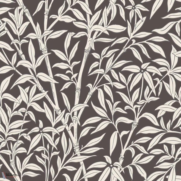 Bamboo Forest behang-Cole & Son-Snow on Soot-Rol-Selected Wallpapers-Interiors