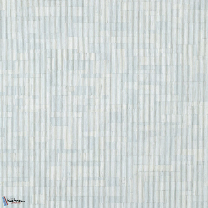 Bamboo Mosaic-Thibaut-wallpaper-behang-Tapete-wallpaper-Soft Blue-Rol-Selected Wallpapers