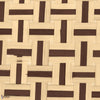 Bambou Bi Colour behang-CMO Paris-Naturel Tabac-Paneel-Selected Wallpapers-Interiors