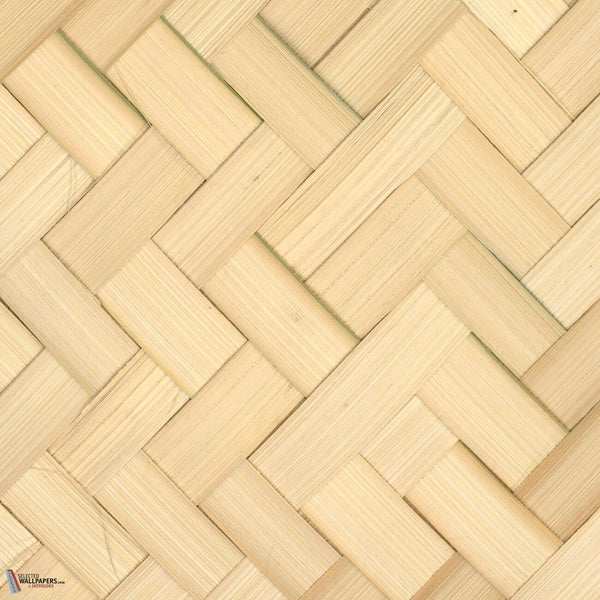 Bambou Grand Chevron wallpaper-CMO Paris-Naturel-Paneel-Selected Wallpapers-Interiors