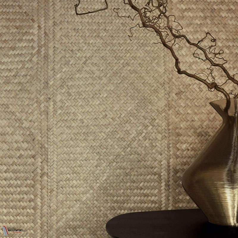 Bambou Grand Chevron wallpaper by CMO Paris