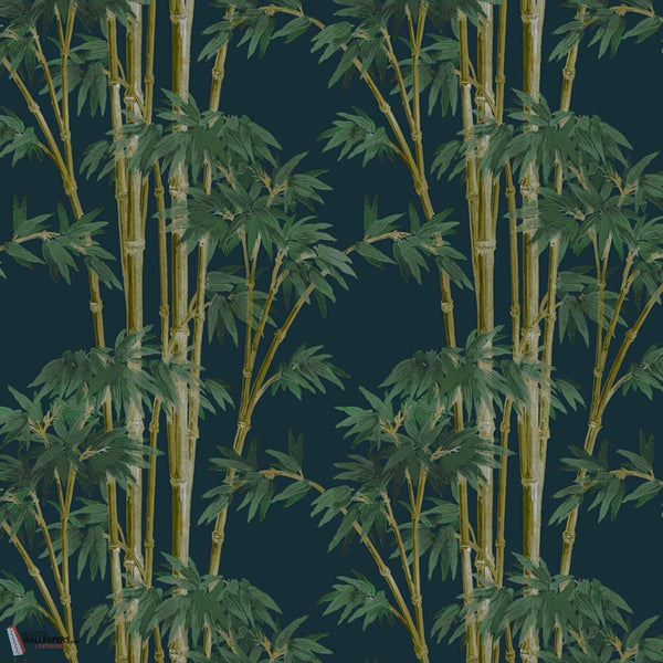 Bambusa behang-House of Hackney-Midnight-200 cm-Selected-Wallpapers-Interiors