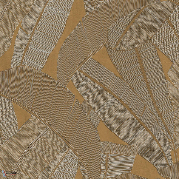 Banyan wallpaper-Masureel-Honey-Roll-Selected Wallpapers-Interiors