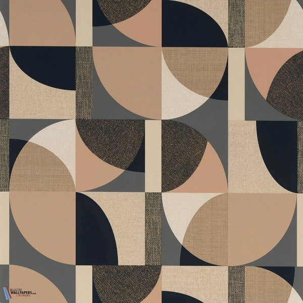 Barillet-Casamance-wallpaper-Anthracite/Nude-Roll-Selected Wallpapers
