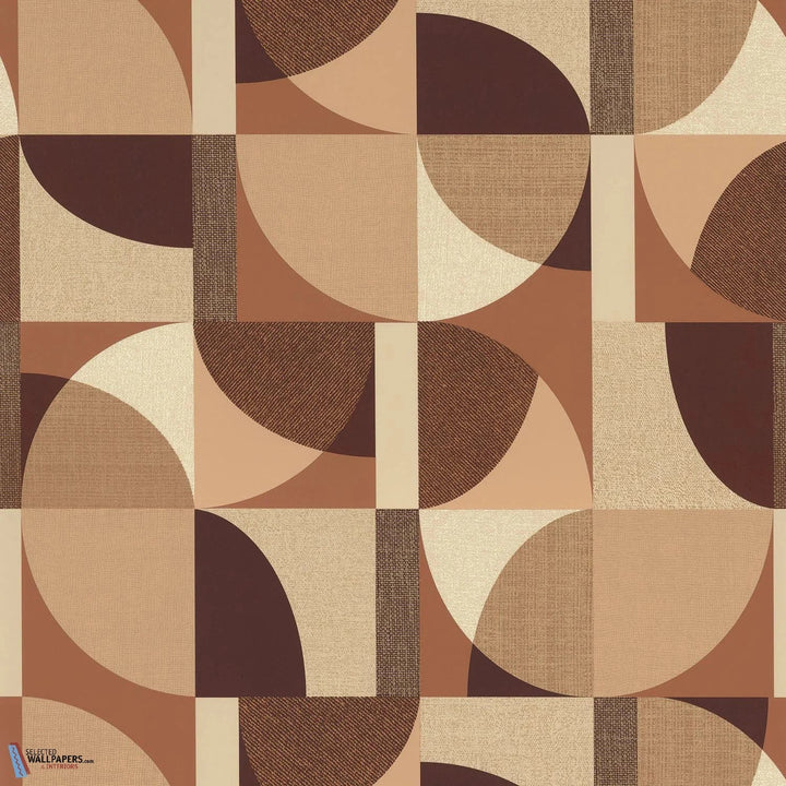 Barillet-Casamance-wallpaper-behang-Tapete-wallpaper-Terracotta/Peau de Peche-Rol-Selected Wallpapers