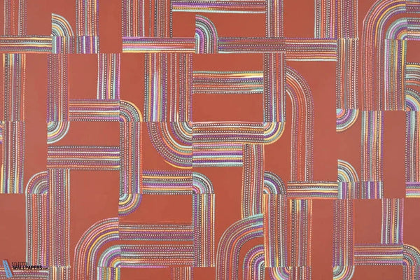 Baya-Pierre Frey-behang-Feu-Meter (M1)-Selected Wallpapers