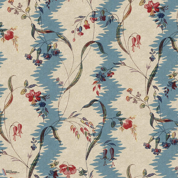 Beatrice behang-Sandberg-Blue-Mattic-M2-Selected Wallpapers-Interiors