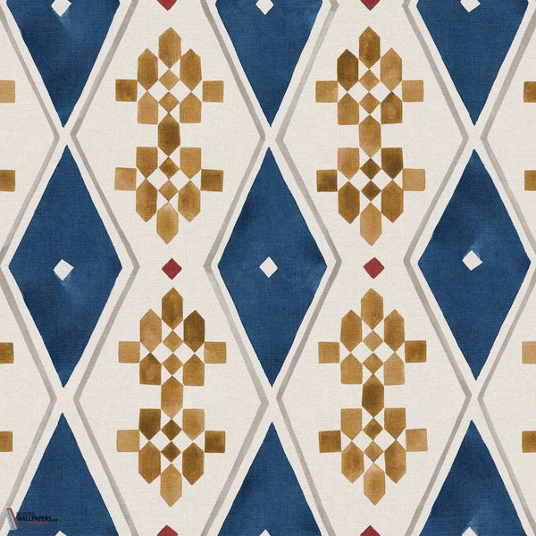 Beldi Rugs behang-Coordonne-Ultramarine-Rol-Selected-Wallpapers-Interiors