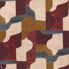 Belle époque stof-Casamance-Modoré grenat-Meter (M1)-Selected Wallpapers-Interiors