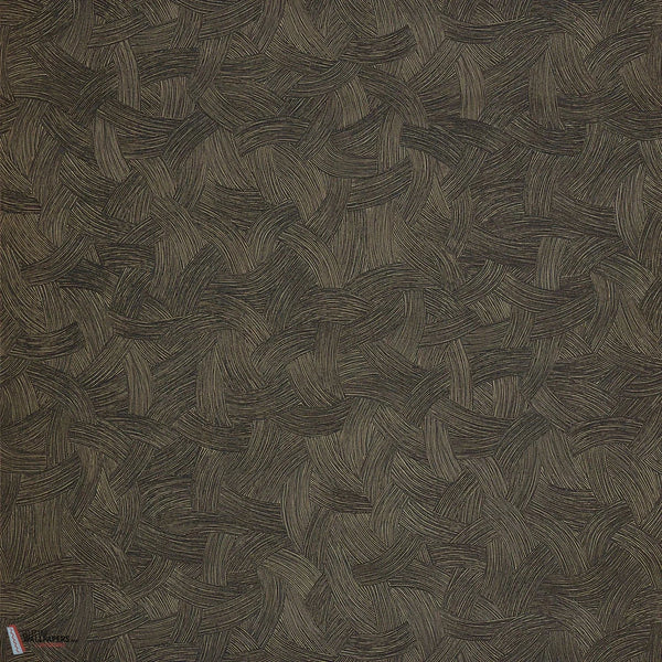 Berenice Tapete-Casamance-Marine/Dore-Rolle-Selected-Wallpapers-Interiors