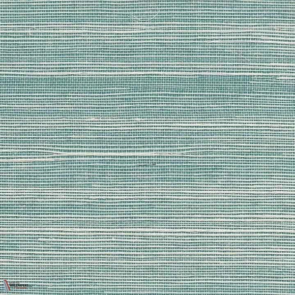 Bermuda Hemp II-Phillip Jeffries-wallpaper-Turquoise-Roll-Selected Wallpapers