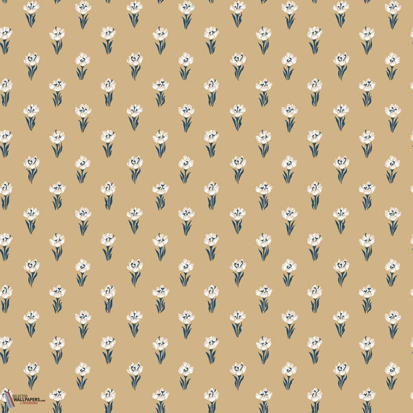 Betty wallpaper-Sandberg-Honey-Roll-Selected Wallpapers-Interiors