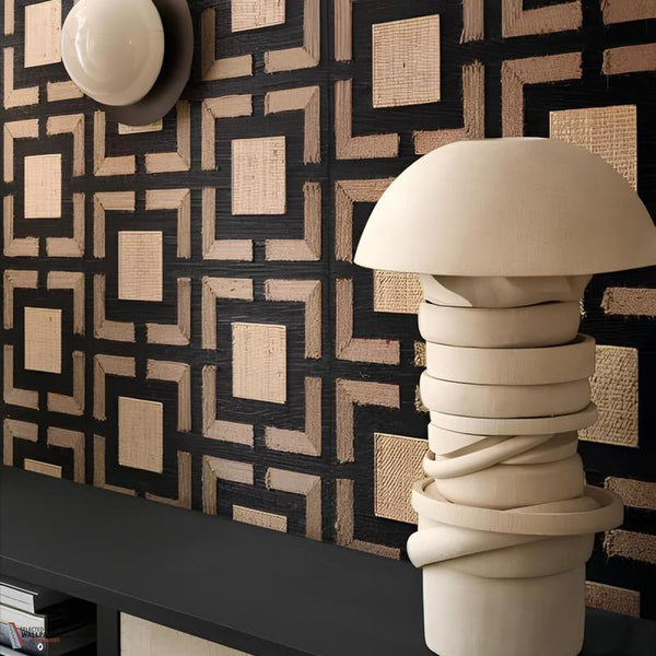 Biancavilla wallpaper-Casamance-Selected Wallpapers-Interiors