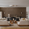 Biancavilla wallpaper-Casamance-Selected Wallpapers-Interiors