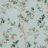 Birds Prosperity-Coordonne-behang-Turquoise-Non Woven-Selected-Wallpapers-Interiors