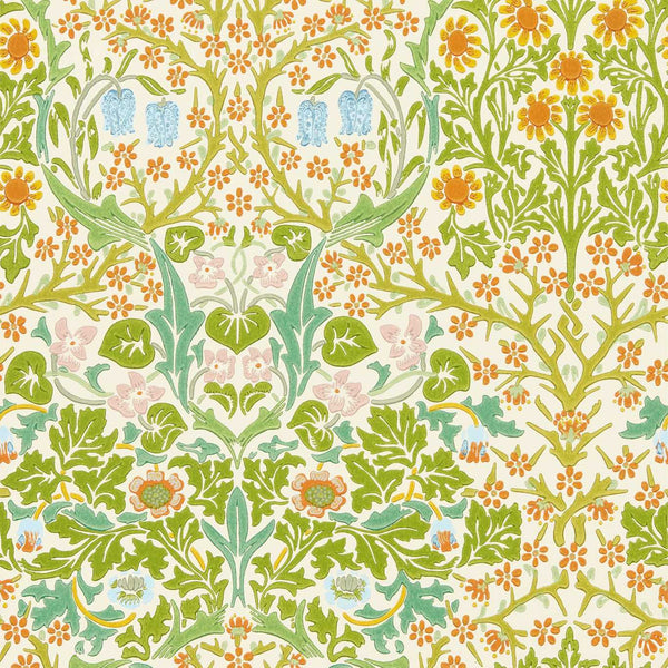 Blackthorn wallpaper in Spring by Morris & Co