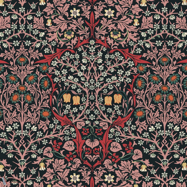 Blackthorn behang-House of Hackney-Tourmaline-200 cm-Selected-Wallpapers-Interiors