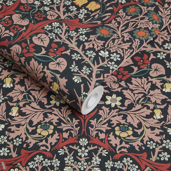 Blackthorn behang-House of Hackney-Selected-Wallpapers-Interiors