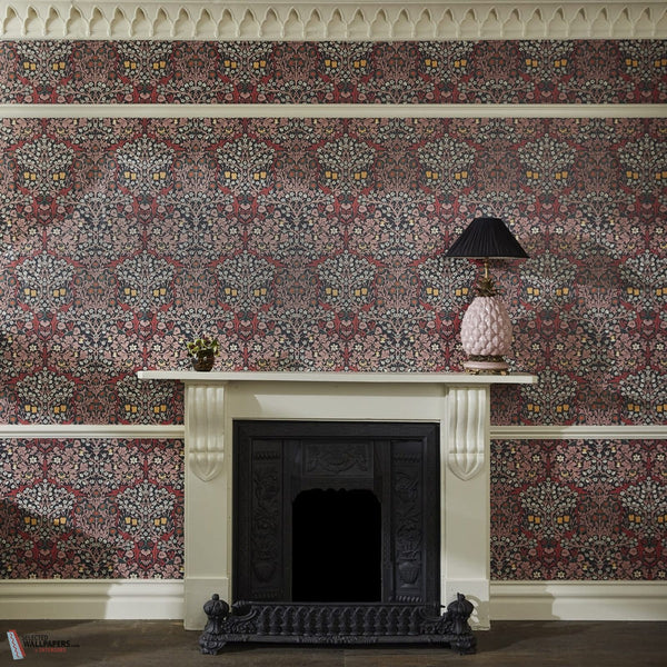 Blackthorn behang-House of Hackney-Selected-Wallpapers-Interiors
