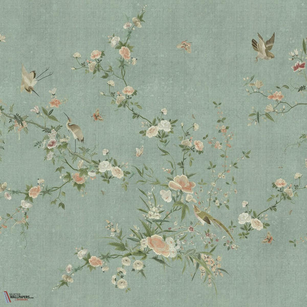 Bloom Tapete-Sandberg-Teal-Mattic-M2-Selected Wallpapers-Interiors