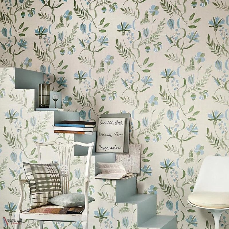 Bloomer papier peint de Pierre Frey