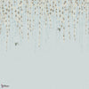 Blossom Mural wallpaper-Thibaut-Blue-Set-Selected Wallpapers-Interiors